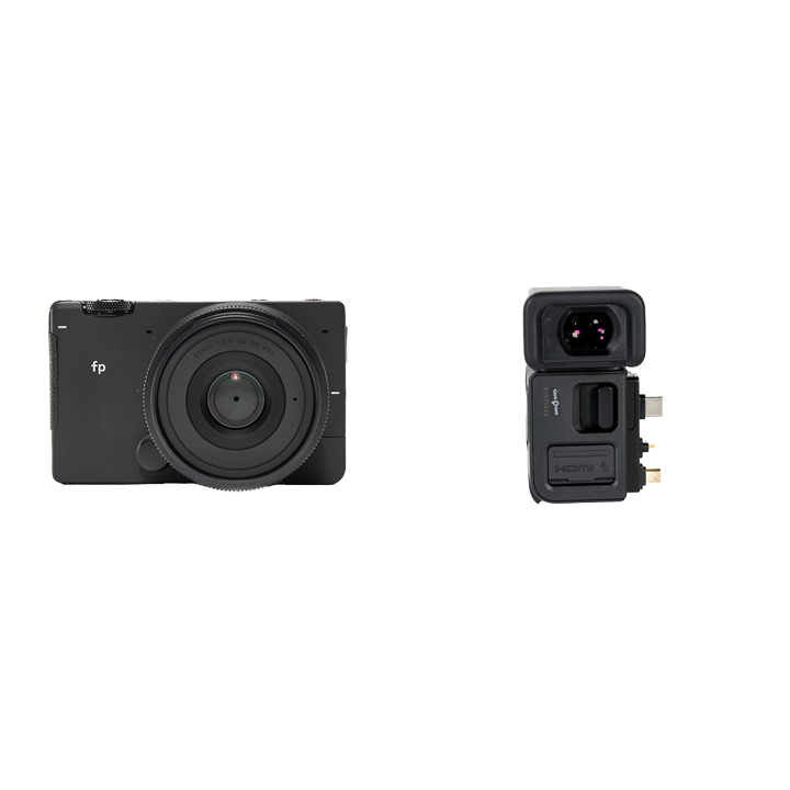 レンタル - SIGMA fp 45mm F2.8 DG DN + EVF-11 セット | カメラと交換 