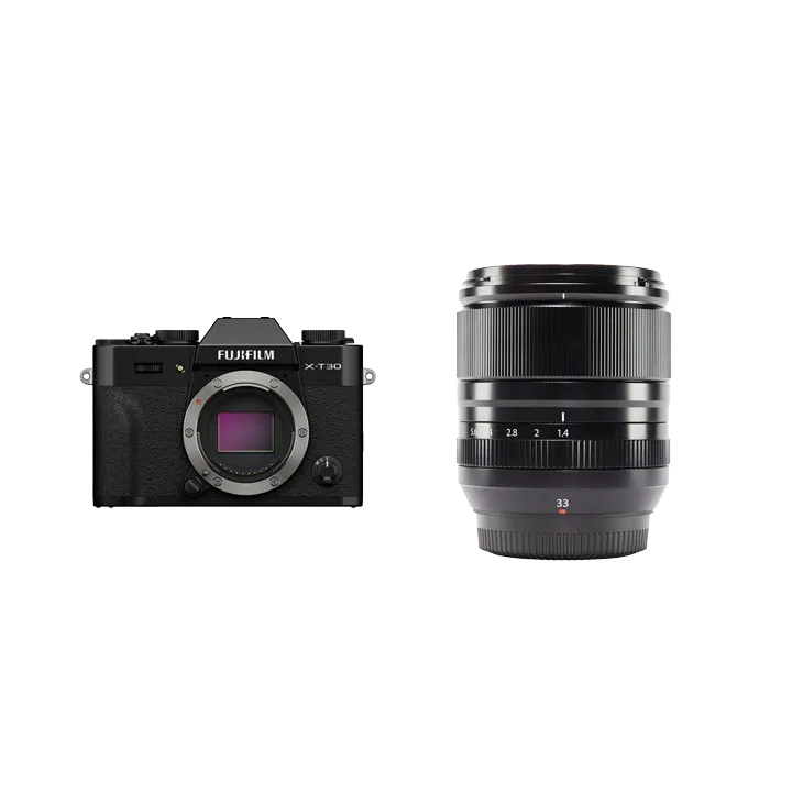 FUJIFILM X-T30 III ボディ [ブラック] + XF33mmF1.4 R LM WR