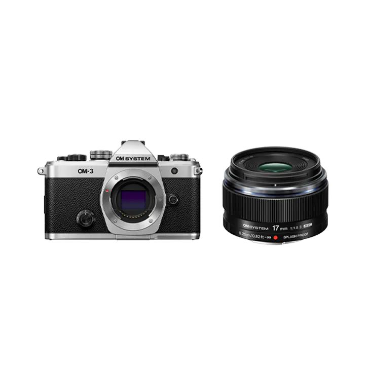 OM SYSTEM OM-3 ボディ + M.ZUIKO DIGITAL 17mm F1.8 II