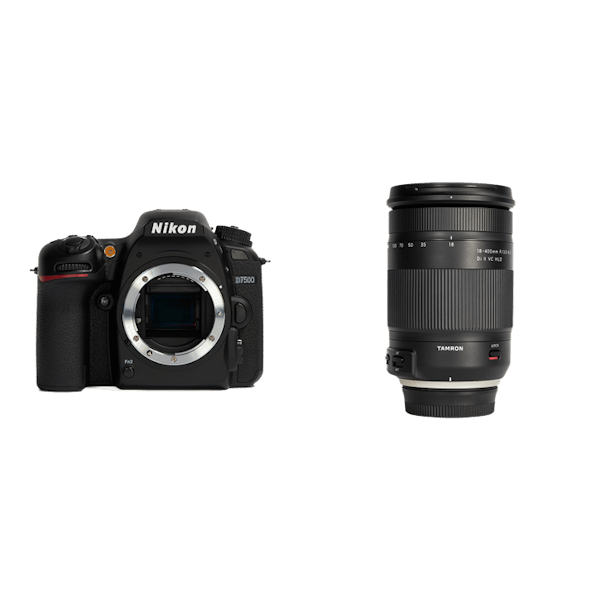 レンタル - Nikon 本格一眼レフ & 高倍率ズームセット D7500 + 18