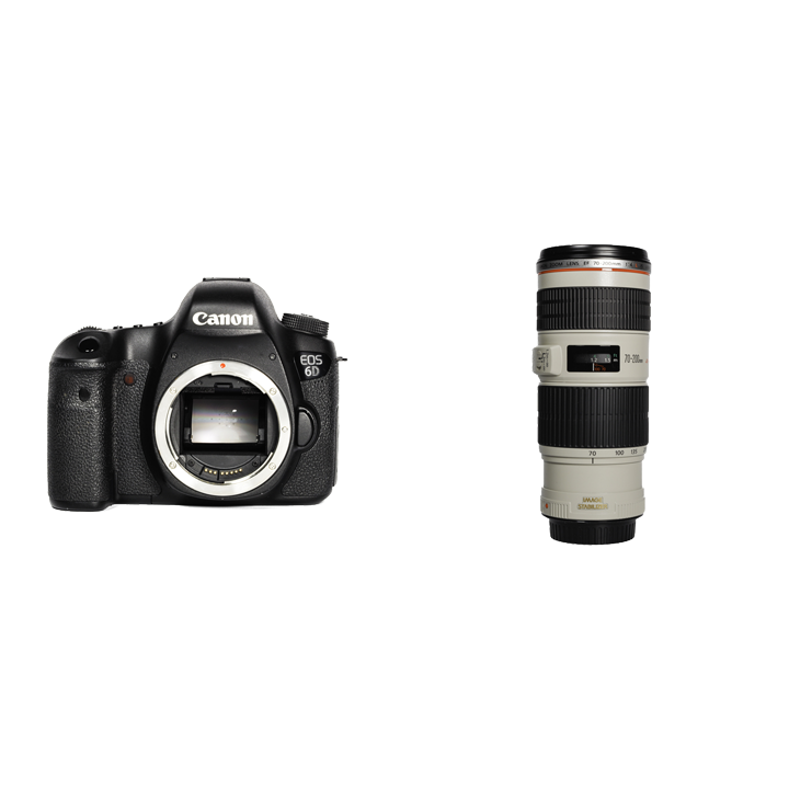 Canon EOS 6D フルサイズ 一眼レフカメラ レンズ付き - デジタルカメラ