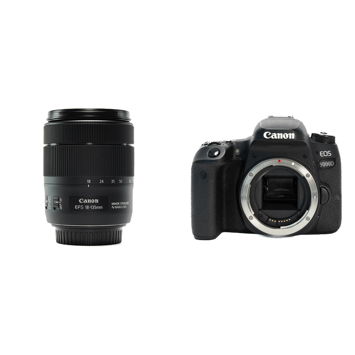 Canon お手軽一眼レフ＆便利ズームセット EOS 9000D + EF-S18-135mm F3.5-5.6 IS USM