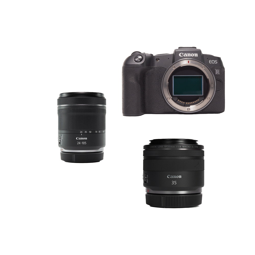 珍しい Canon EOS RP＋RF35mm F1.8レンズ付き デジタルカメラ ...