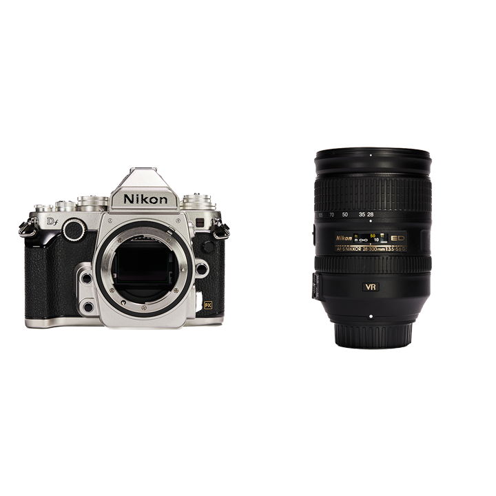 Nikon レトロデザイン一眼レフ & 高倍率ズームセット Df + AF-S NIKKOR 28-300mm f/3.5-5.6G ED VR