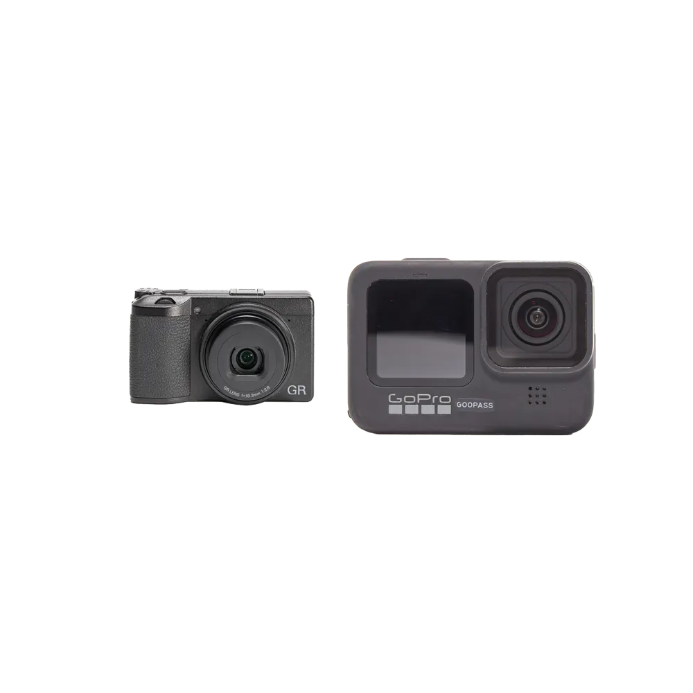 レンタル - RICOH & GoPro 旅行にオススメ！高級コンデジ＆アクション 