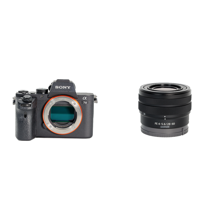 レンタル - SONY α7 II コンパクトズームセット α7 II ILCE-7M2 + FE 28-60mm F4-5.6 |  カメラと交換レンズのレンタルならGOOPASS（グーパス）【公式】