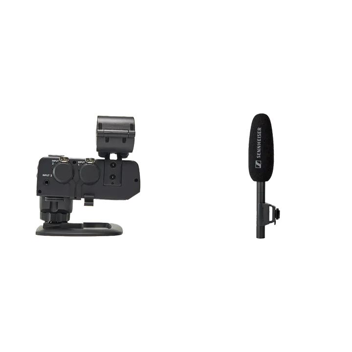高音質マイクセット CA-XLR2d [アナログインターフェース] ＋ ゼンハイザー MKE 600