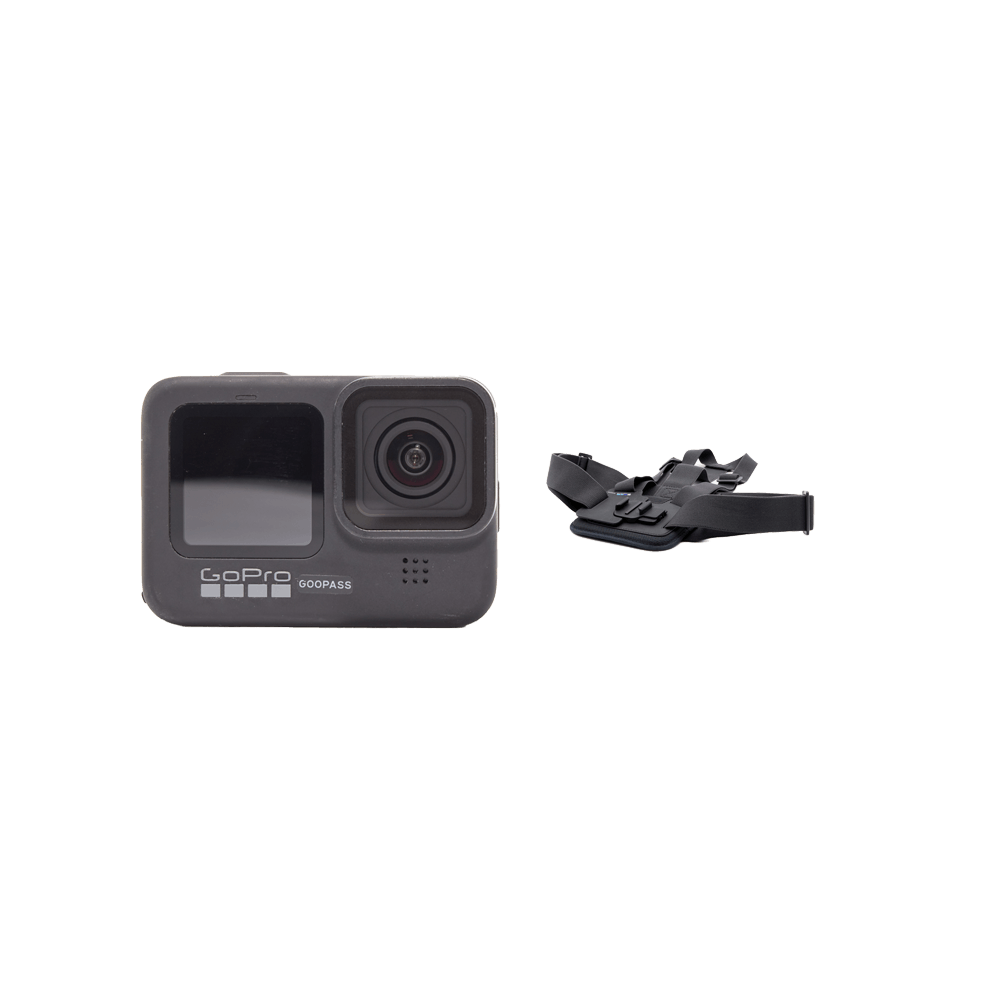 レンタル - GoPro スポーツ撮影セット HERO9 BLACK CHDHX-901-FW +