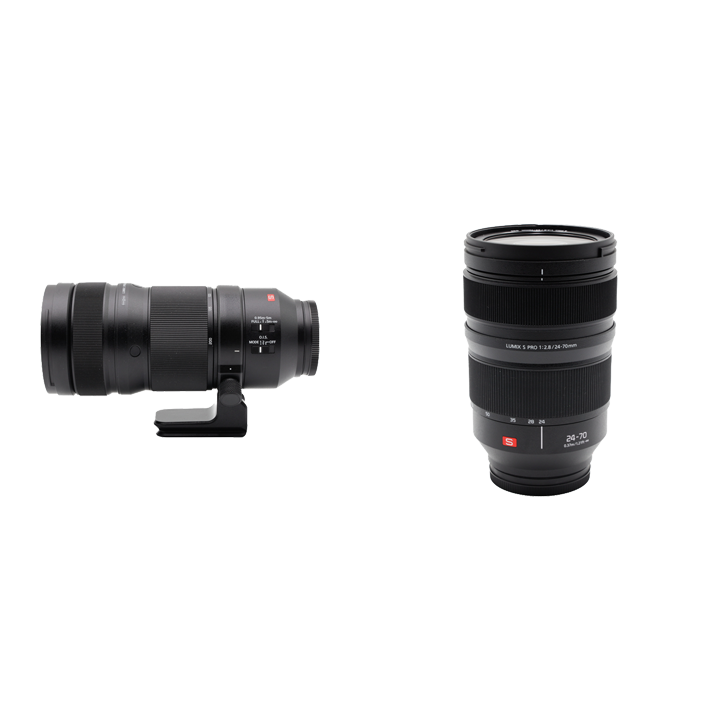 レンタル - LUMIX S PRO F2.8通しダブルズームセット (標準+望遠