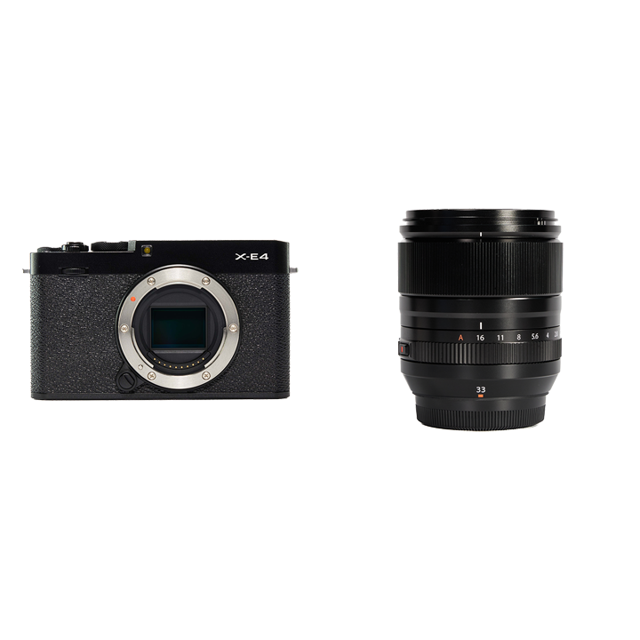 レンタル - FUJIFILM 軽量ミラーレス & 新世代標準単焦点レンズセット