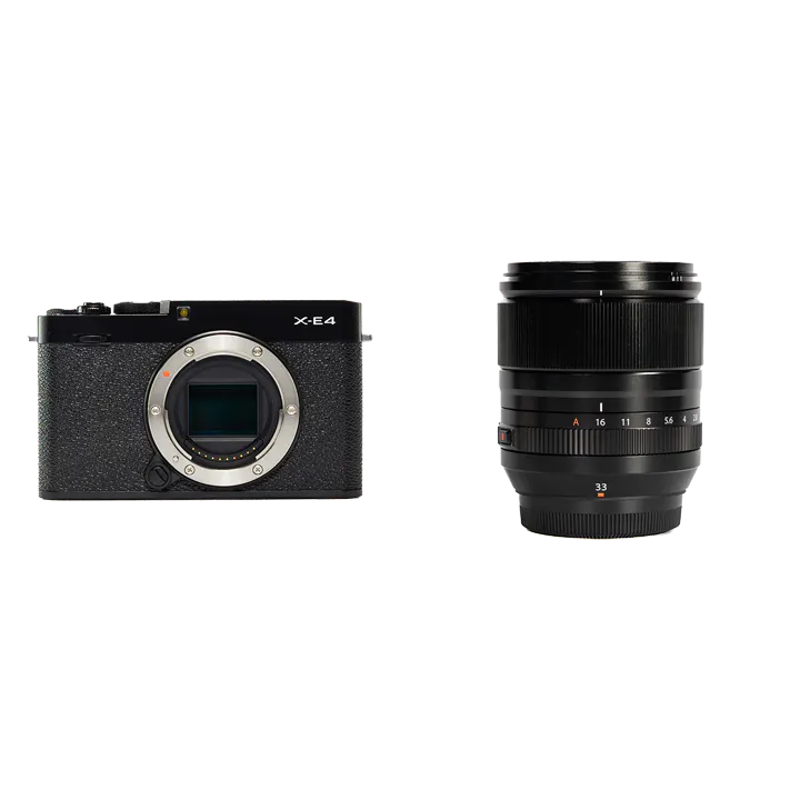 め*様 FUJIFILM X-E4 レンズ3本セット レンタル - FUJIFILM 軽量ミラーレス & 新世代標準単焦点レンズセット