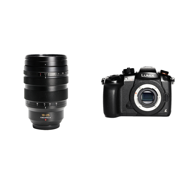 Panasonic GH5S ＆ F1.7通し超大口径標準ズームセット LUMIX DC-GH5S + LEICA DG VARIO-SUMMILUX 10-25mm/F1.7 ASPH.