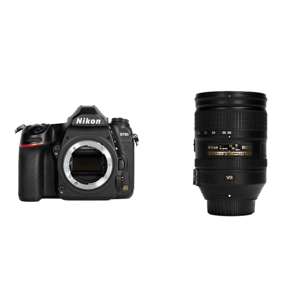 レンタル - Nikon 万能フルサイズ一眼レフ & 高倍率ズームセット D780