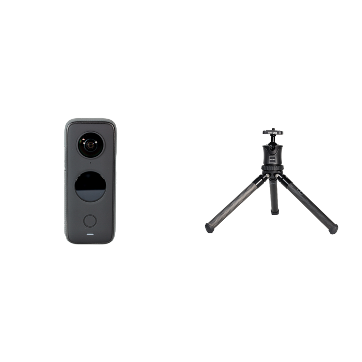 Insta360 ONE X2 u0026 ミニ三脚セット Insta360 ONE X2 [ブラック] + GKTBB1 [ブラック]