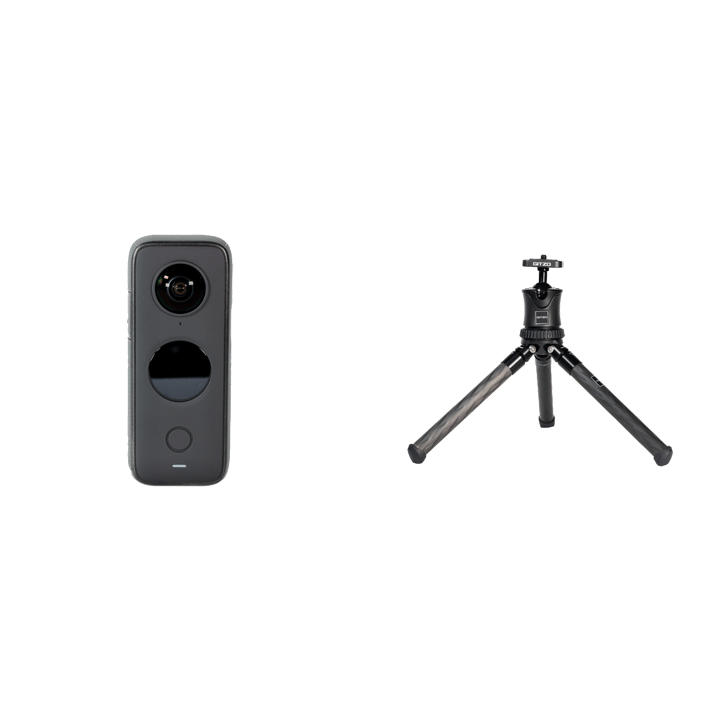 レンタル - Insta360 ONE X2 & ミニ三脚セット Insta360 ONE X2