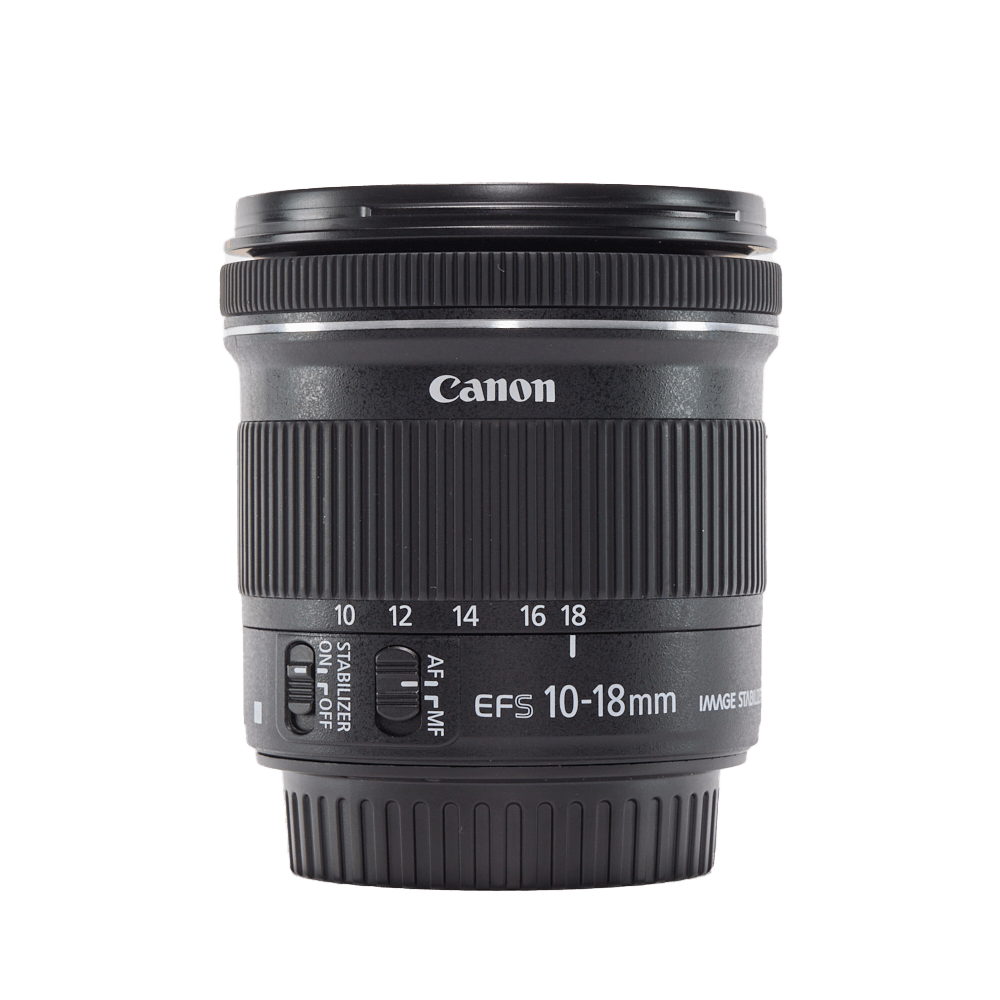 □ほぼ新品①□ Canon EF-S 10-18mm F4-5.6 IS STM 海外並行輸入正規品