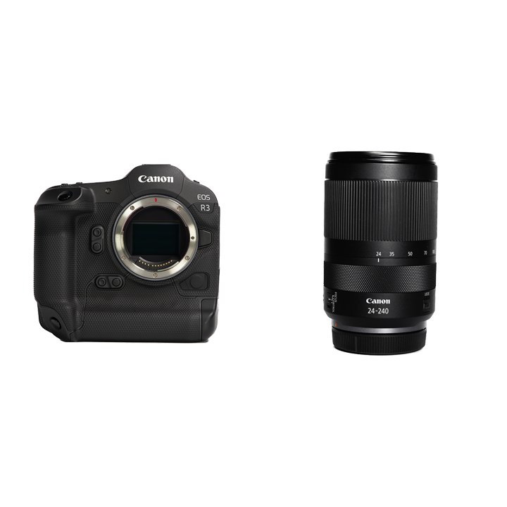レンタル - Canon EOS R3 ＆ 高倍率ズームセット EOS R3 + RF24-240mm 