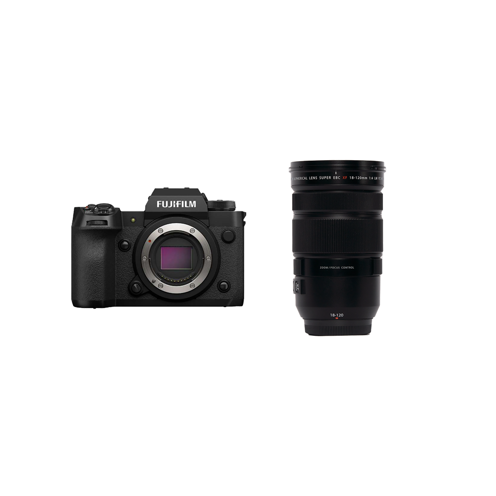 FUJIFILM 新世代高画素ミラーレス & 映像制作向けパワーズームセット X-H2 + XF18-120mmF4 LM PZ WR