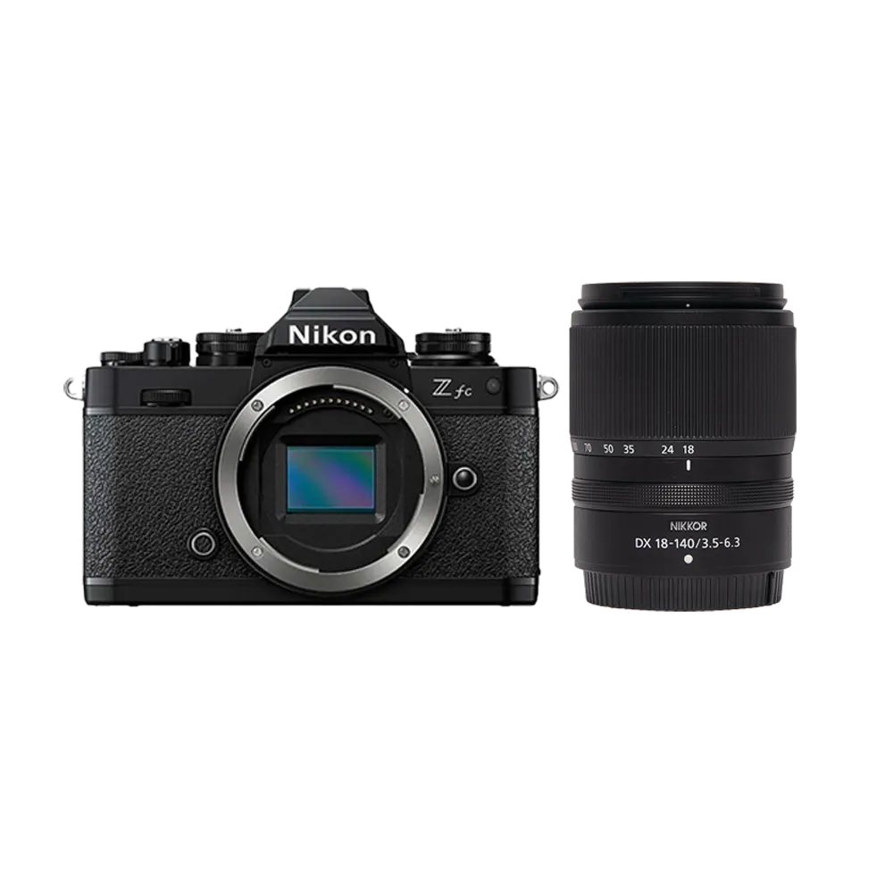Nikon Z fc 高倍率ズームセット Z fc [ブラック] + Z DX 18-140mm f/3.5-6.3 VR
