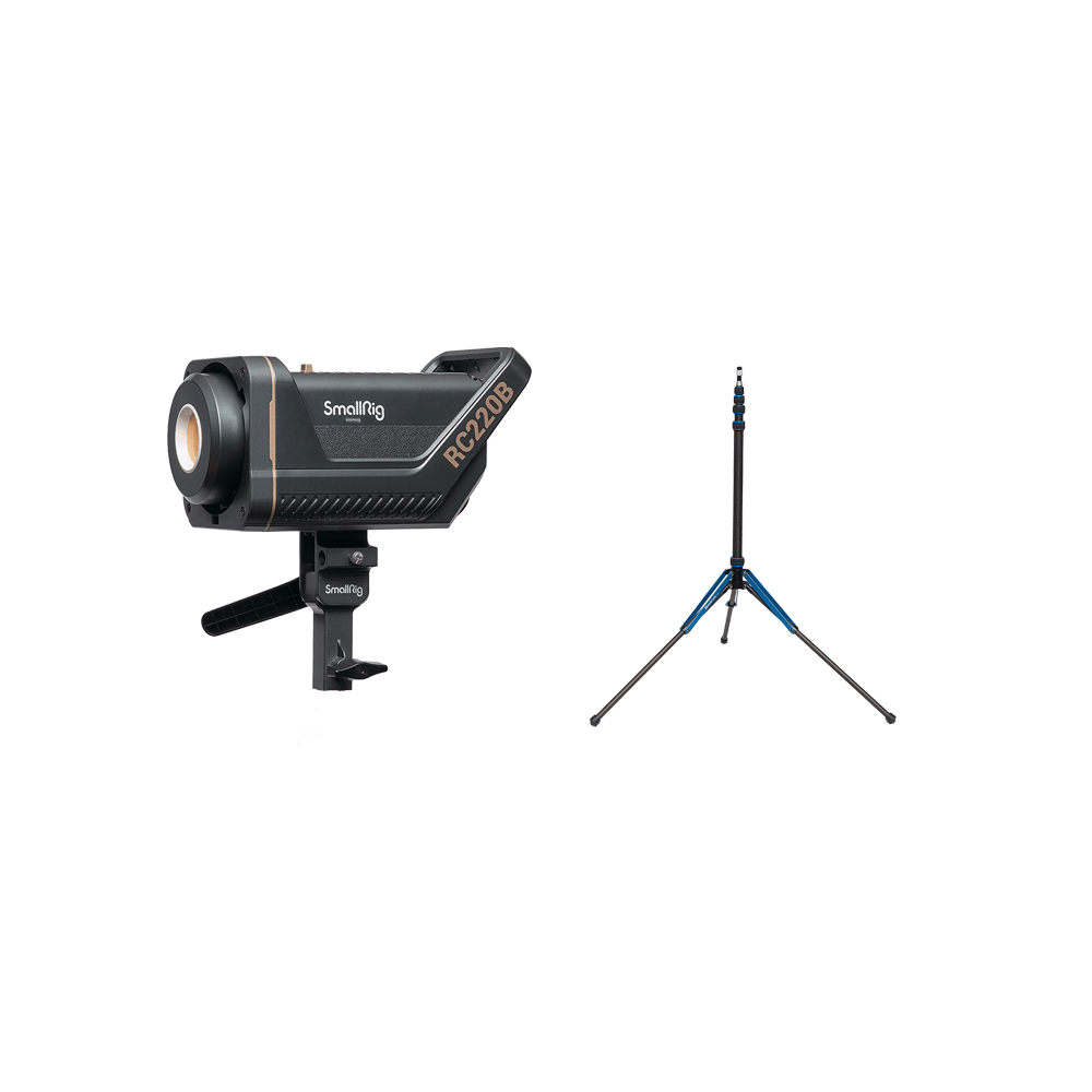 レンタル - ビデオ照明セット SmallRig RC-220B COBビデオライト3939 + ...