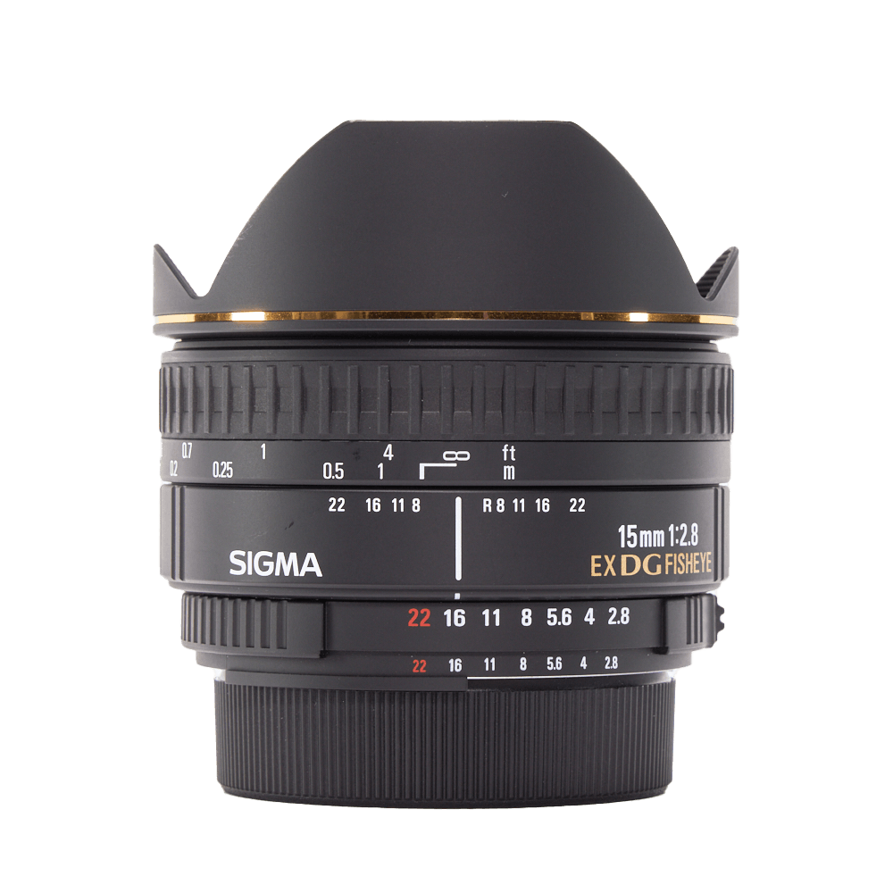 レンタル SIGMA(シグマ)15mm F2.8 EX DG DIAGONAL FISHEYE (ﾆｺﾝ AF)  カメラと交換レンズのレンタルならGOOPASS（グーパス）【公式】