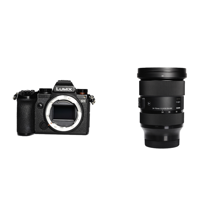 レンタル - Panasonic 軽快フルサイズミラーレス&大口径標準ズーム 