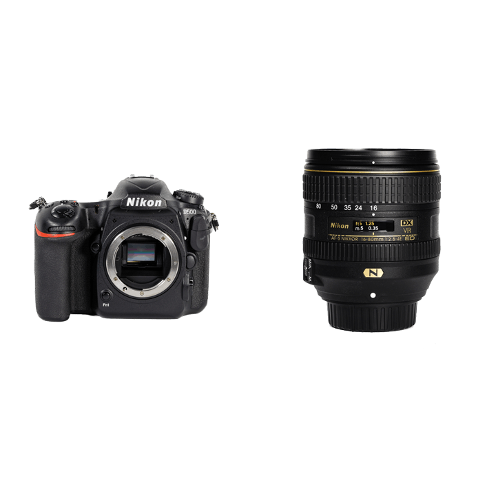 品】Nikon ニコン デジタル一眼レフカメラ D500 16-80 VR レンズキット 