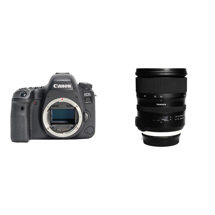 レンタル - Canon 軽快フルサイズ一眼レフ＆TAMRON大口径標準ズーム 