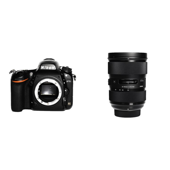 レンタル - Nikon 軽快フルサイズ一眼レフ＆大口径F2通しズームセット ...