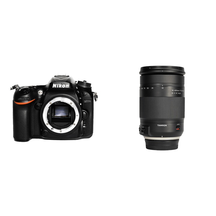 レンタル Nikon 長時間バッテリー本格一眼レフ×高倍率ズームセット D7200 18-400mm カメラ と交換レンズのレンタルならGOOPASS（グーパス）【公式】