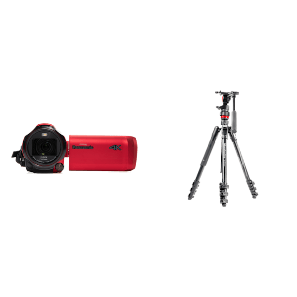 レンタル - 軽量ビデオカメラ＆三脚セット HC-VX992MS-R