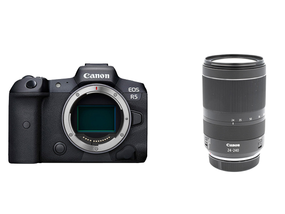 レンタル - Canon 本気のフルサイズ＆高倍率ズームセット EOS R5 +