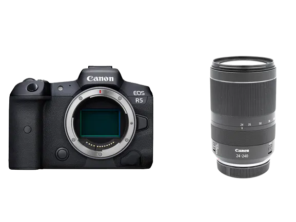 Canon 本気のフルサイズ＆高倍率ズームセット EOS R5 + RF24-240mm