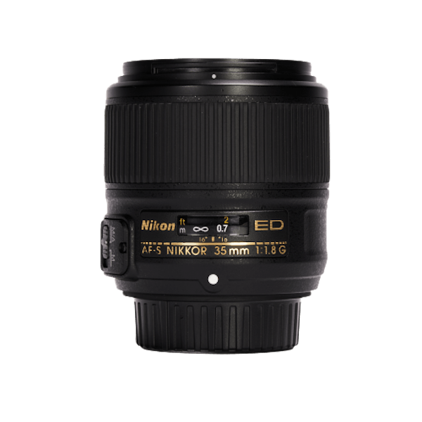 レンタル - Nikon(ニコン)AF-S NIKKOR 35mm f/1.8G ED | カメラと交換