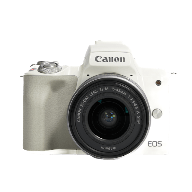 レンタル - Canon(キヤノン)EOS Kiss M EF-M15-45 IS STM レンズキット 