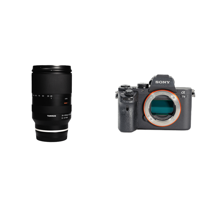 レンタル - SONY フルサイズミラーレス＆TAMRON高倍率ズームレンズセット α7 II + 28-200mm F/2.8-5.6 Di III  RXD | カメラと交換レンズのレンタルならGOOPASS（グーパス）【公式】