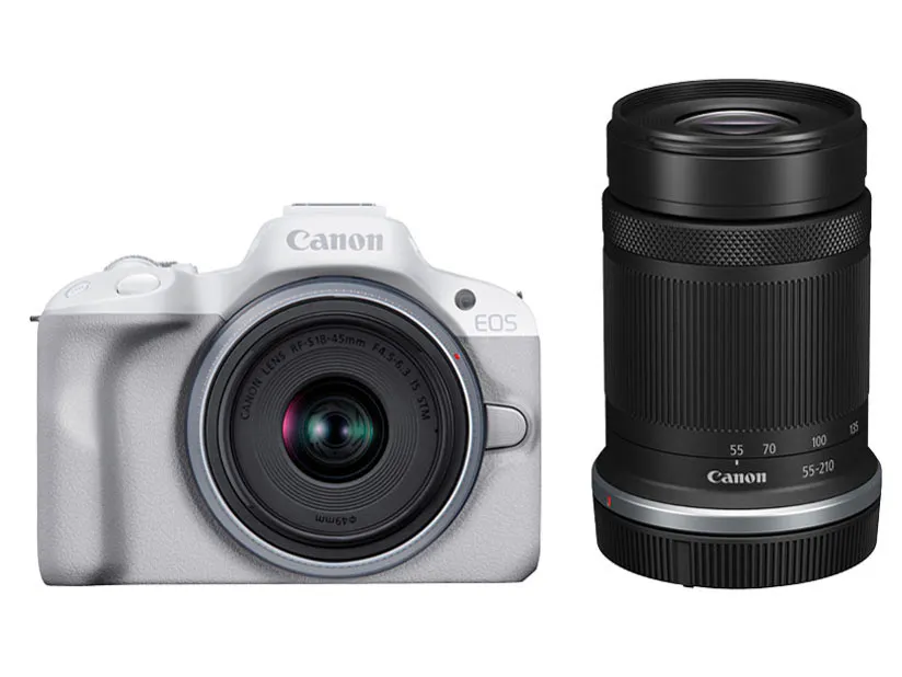 EOS R50 ダブルズームキット [ホワイト]