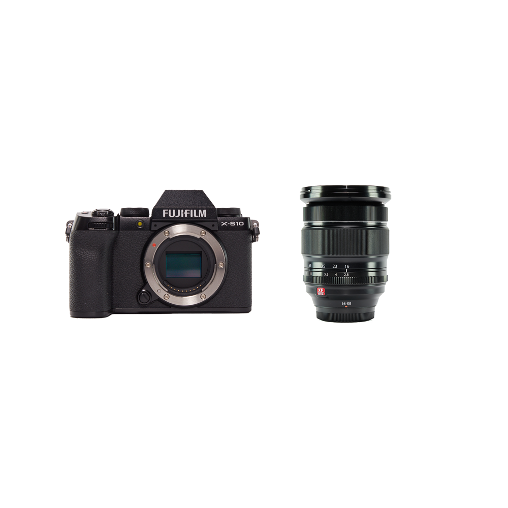 得価最新品【オムライス様専用】　　　FUJIFILM X-S10 レンズセット デジタルカメラ