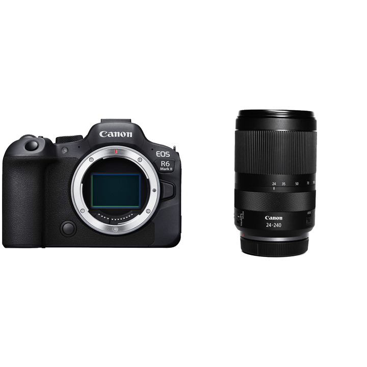 Canon EOS R6 Mark II ＆ 高倍率ズームセット EOS R6 Mark II + RF24-240mm F4-6.3 IS USM