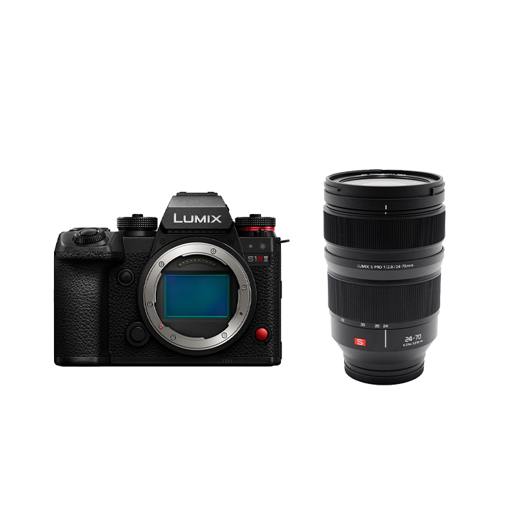 レンタル - Panasonic LUMIX DC-S1RM2 ボディ + LUMIX S PRO 24-70 mm