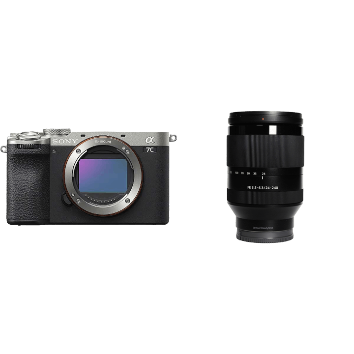 SONY α7C II [シルバー] 高倍率ズームレンズセット α7C II ILCE-7CM2 ボディ[シルバー] + FE 24-240mm  F3.5-6.3 OSS