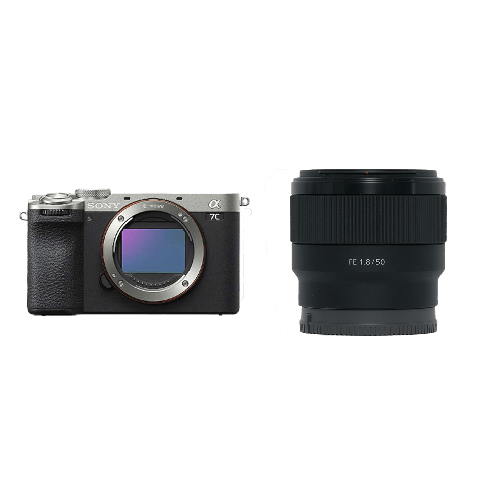 SONY α7C II [シルバー] フルサイズデビューセット α7C II ILCE-7CM2 ボディ[シルバー] + FE 50mm F1.8  SEL50F18F