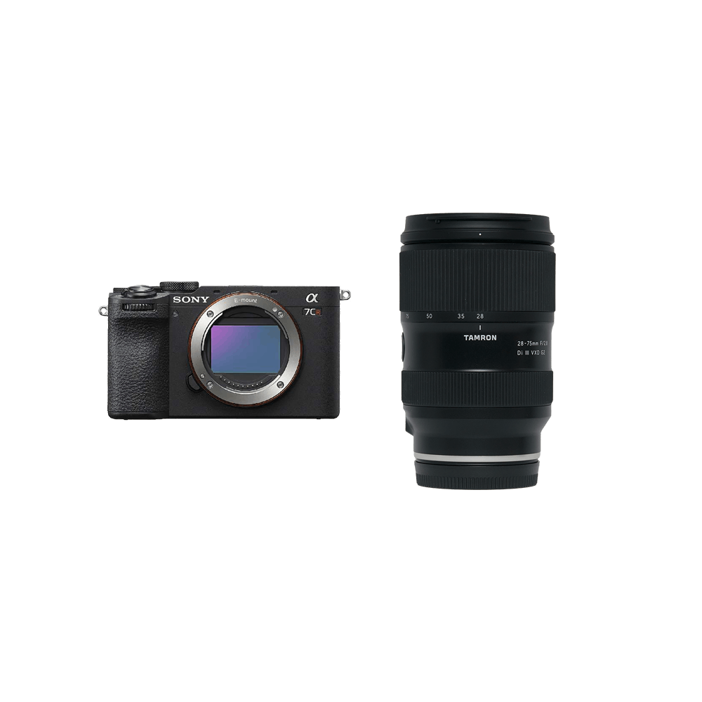 レンタル - SONY α7CR [ブラック] TAMRON標準ズームレンズセット α7CR ILCE-7CR ボディ[ブラック] + 28-75mm  F/2.8 Di III VXD G2 (Model A063) | カメラと交換レンズのレンタルならGOOPASS（グーパス）【公式】