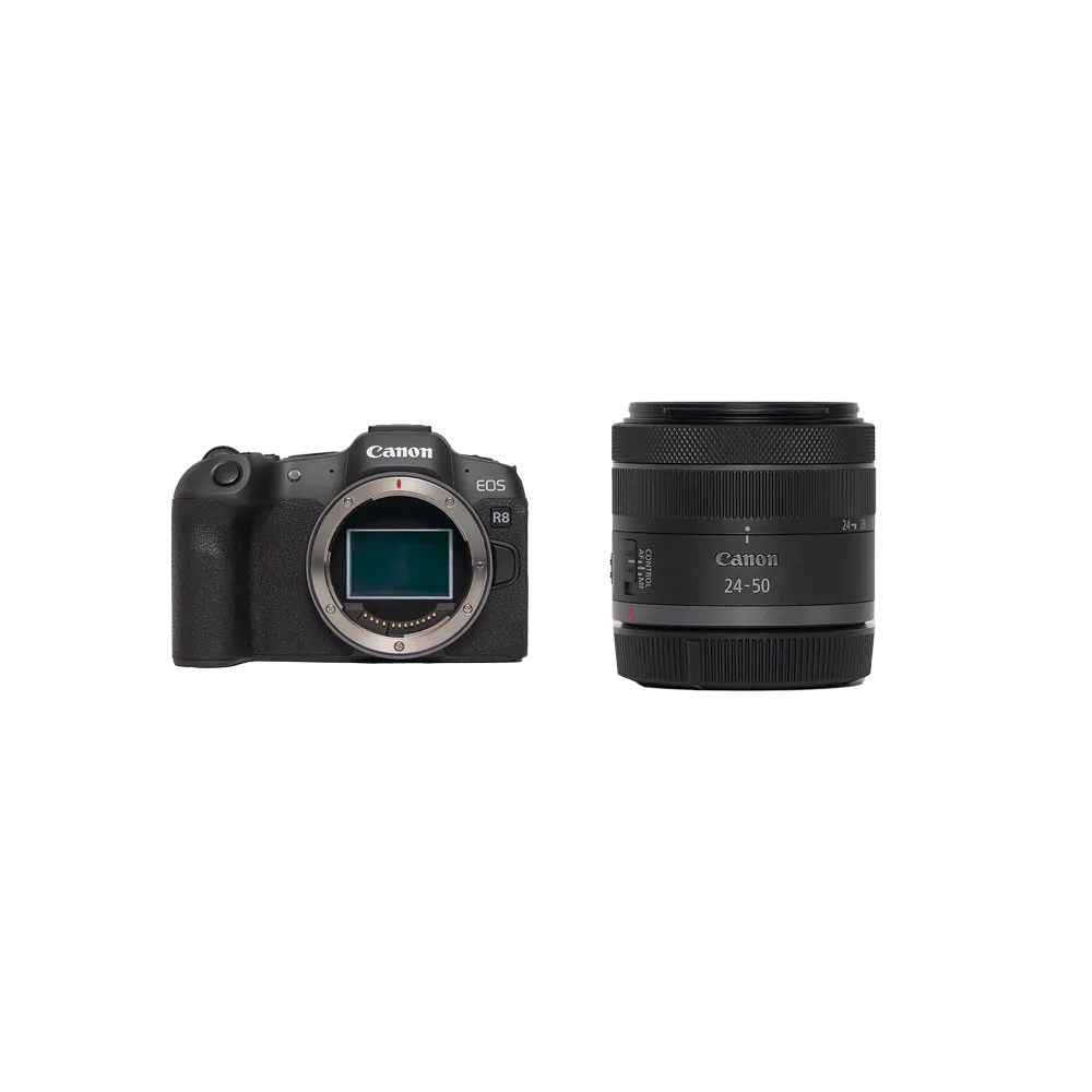 Canon EOS R8 & コンパクトズームセット EOS R8 ボディ+ RF24-50mm F4.5-6.3 IS STM