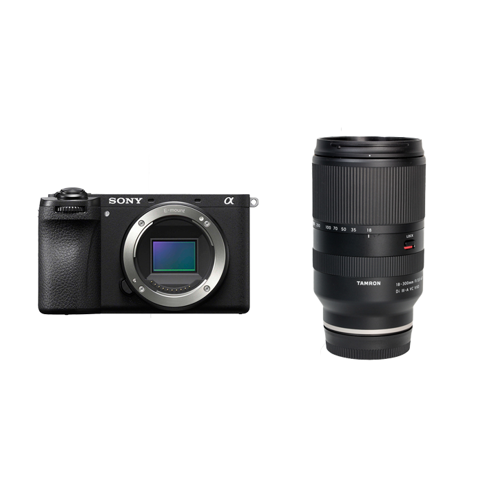 レンタル - SONY 新世代APS-Cミラーレス & TAMRON高倍率ズームセット α6700 ILCE-6700 ボディ + 18-300mm  F/3.5-6.3 Di III-A VC VXD | カメラと交換レンズのレンタルならGOOPASS（グーパス）【公式】