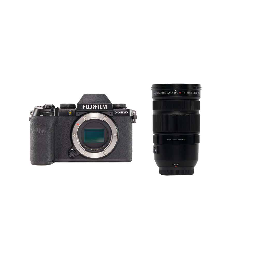 FUJIFILM 小型ミラーレス & 映像制作向けパワーズームセット X-S10 + XF18-120mmF4 LM PZ WR