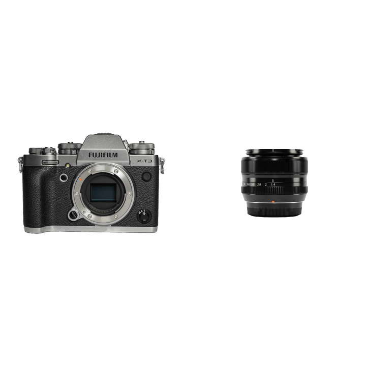 FUJIFILM 万能ミラーレス＆単焦点レンズセット X-T3 ボディ [シルバー] + XF35mm F1.4 R