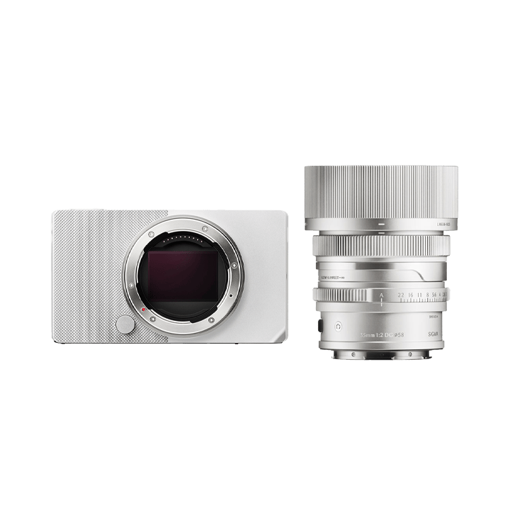 レンタル - Sigma BF ボディ [シルバー] + 35mm F2 DG シルバー