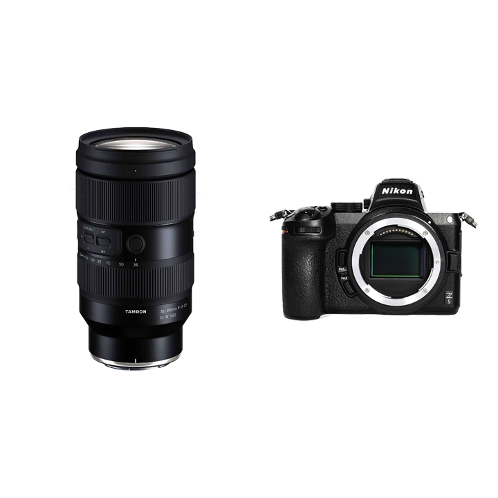 レンタル - Nikon Z 5 ポートレートズームセット Z 5 ボディ + 35-150mm F/2-2.8 Di III VXD (Model  A058) [ニコンZ用] | カメラと交換レンズのレンタルならGOOPASS（グーパス）【公式】