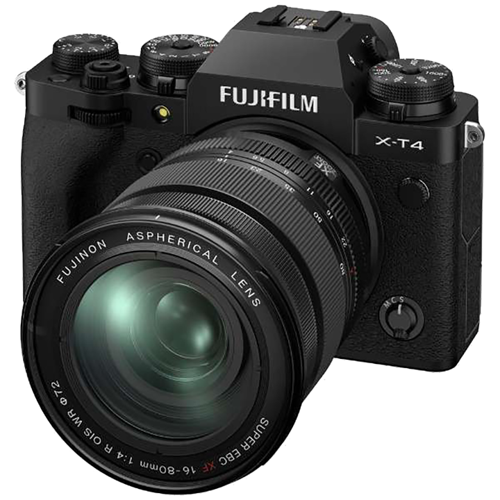 レンタル - FUJIFILM(富士フイルム)X-T4 レンズキット [ブラック] | カメラと交換レンズ のレンタルならGOOPASS（グーパス）【公式】